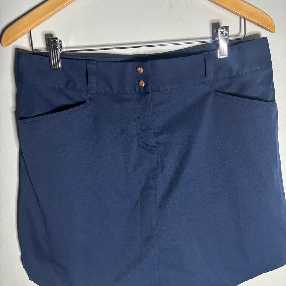 AdidasNavy Blue Skort with Button Detail Size 8